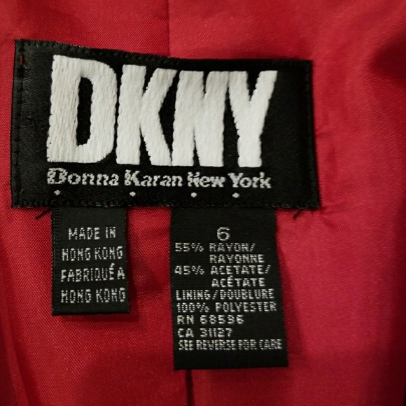 Vintage DKNY red blazer - Picture 8 of 8